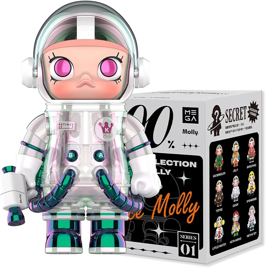 Amazon.co.jp: POP MART MEGA コレクション 100％ SPACE MOLLY
