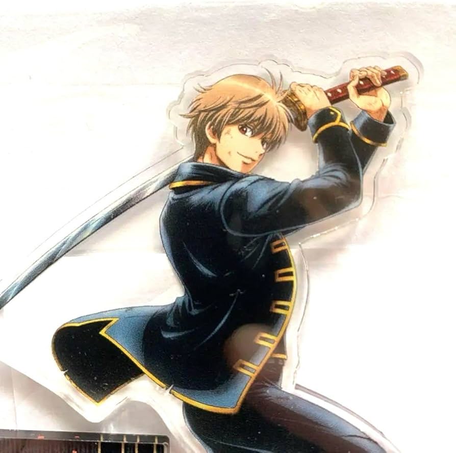 Amazon.co.jp: 銀魂 沖田総悟 キャラポップストア 反撃の狼煙 アクリル