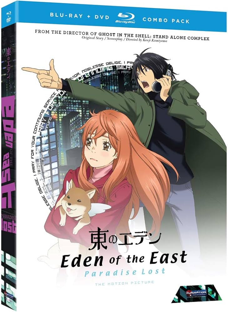 Amazon.com: Eden of the East - Paradise Lost (Blu-ray/DVD Combo