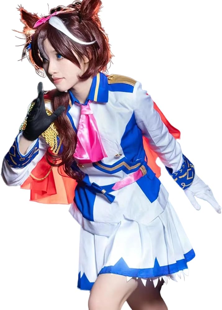 Amazon.co.jp: [BASETAKE] ウマ娘 コスプレ 衣装 トウカイテイオー