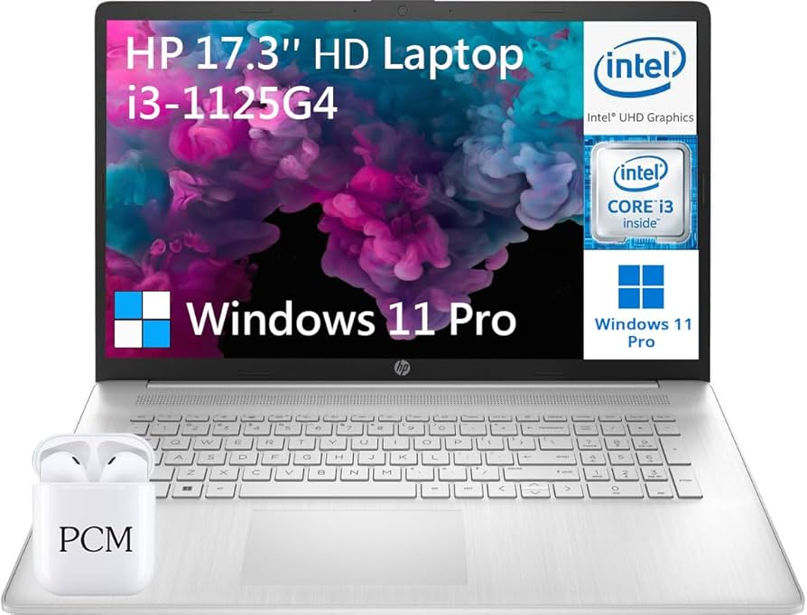 Amazon.com: HP 17.3 Inch Business Laptop, 11th Gen Intel Core i3