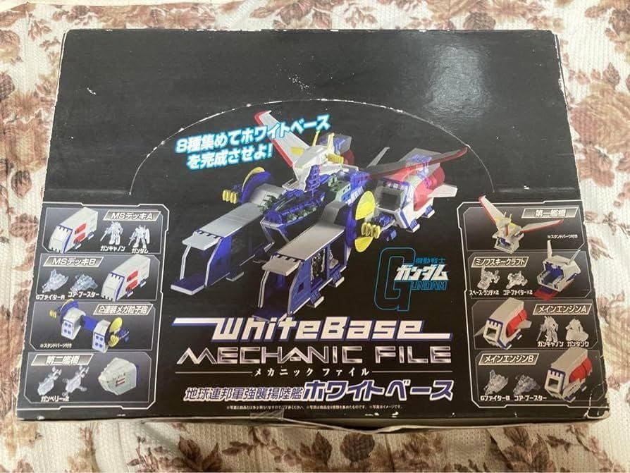 Amazon | ホワイトベース メカニック ファイル 全8種 ガンダム 連邦軍