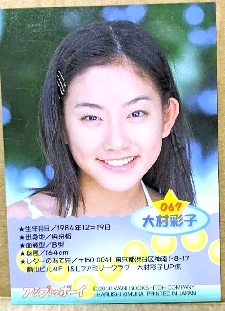 Amazon.co.jp: 大村彩子 付録 トレカ カード グラビア アイドル グッズ