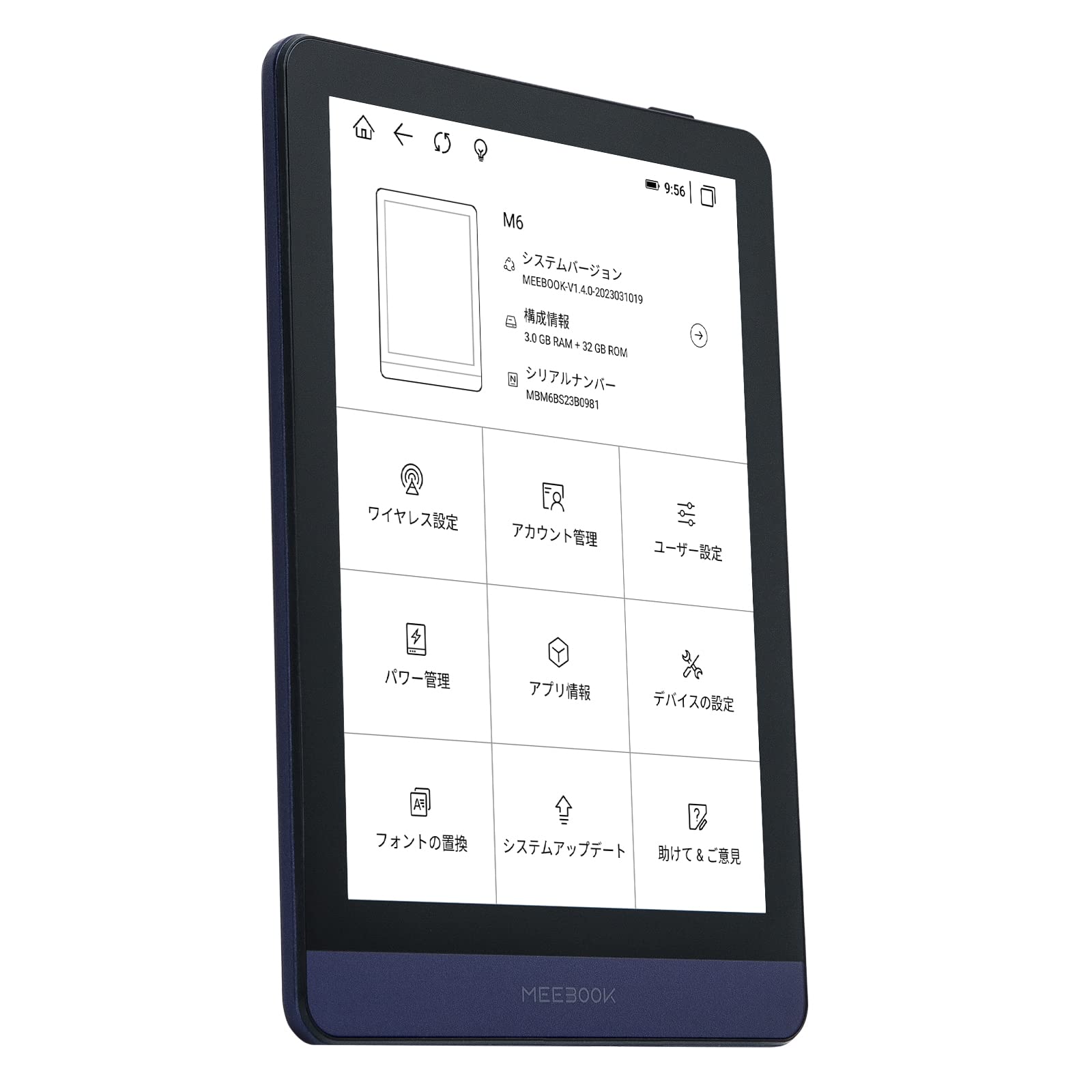 Amazon.co.jp: LIKEBOOK(Meebook) 6インチEink電子書籍リーダー[M6], +