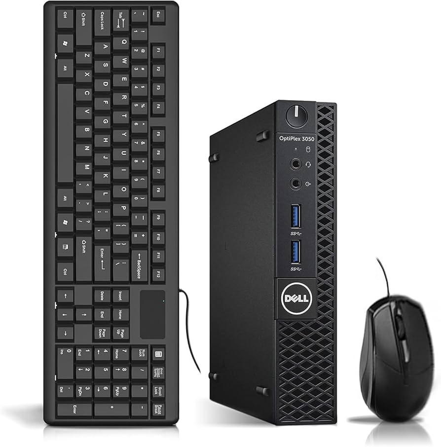 Dell OptiPlex 3050 Micro Desktop Computer, Intel Core i5-7500T