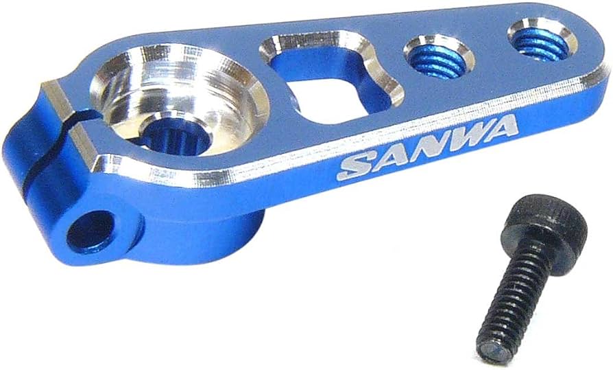 Amazon | 三和電子機器 アルミサーボホーン (BLUE) 107A54262A