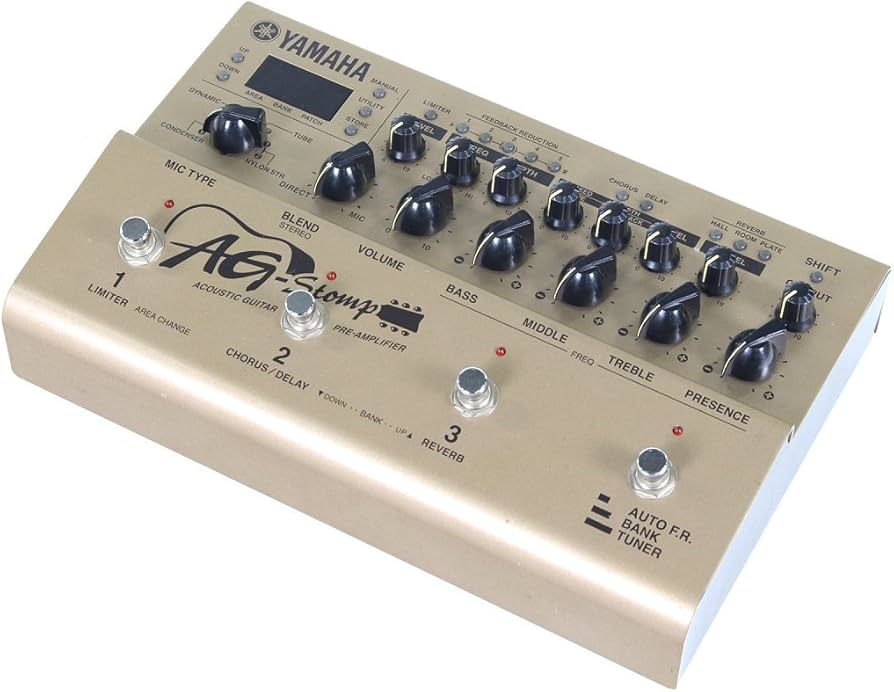 Amazon | YAMAHA / AG-Stomp [エレアコ用プリアンプ マルチ