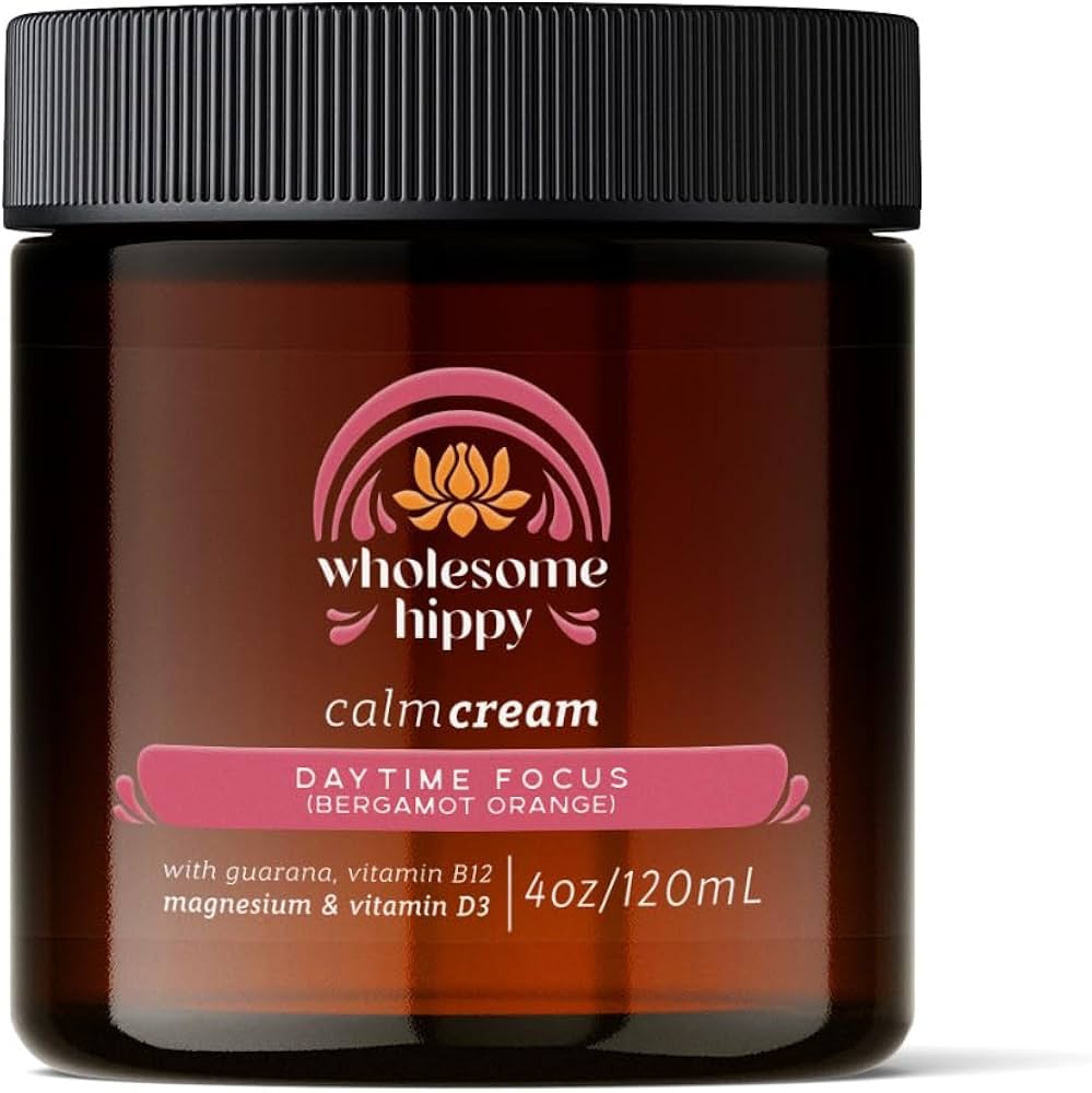 Amazon.com: Wholesome Hippy Daytime Focus Calm Cream – All Natural