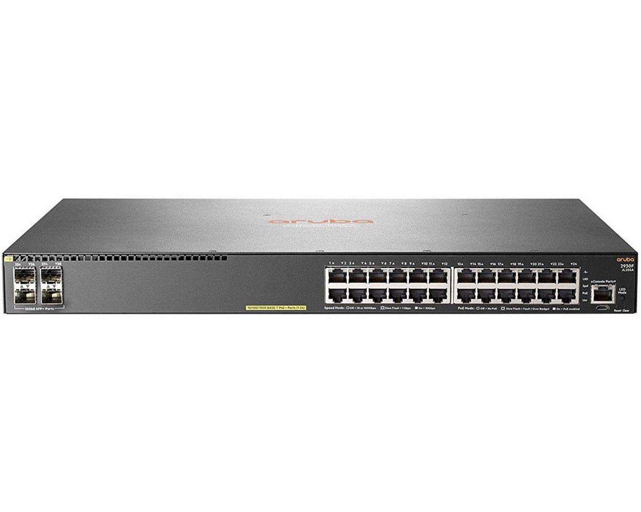 Amazon.com: HP Aruba 2930F 24G PoE+ 4SFP+ Switch Model JL255A#ABA