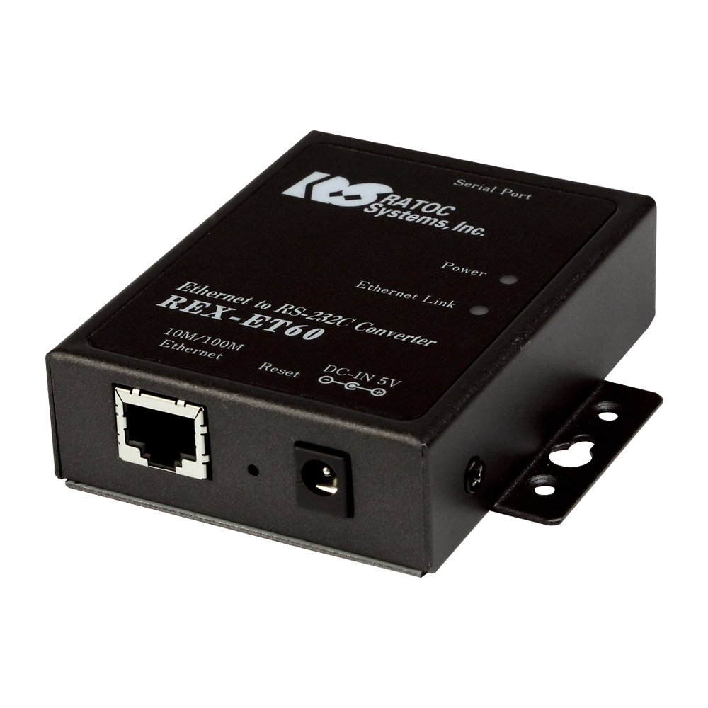 Amazon | ラトックシステム Ethernet to RS-232Cコンバーター REX-ET60