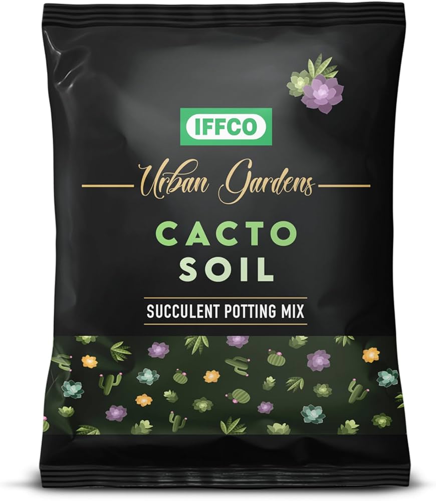 IFFCO Urban Gardens - Cacto Soil 5 Kg - Organic Succulent Potting