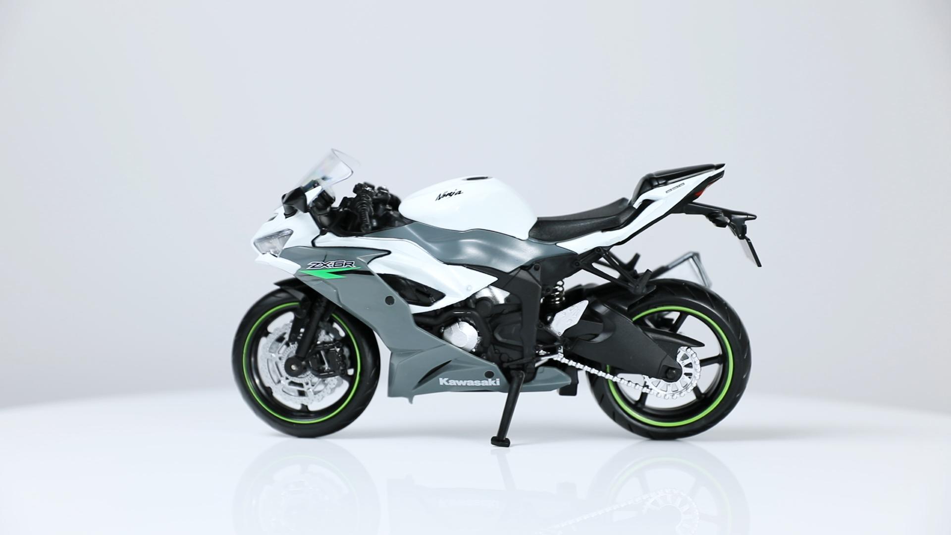 Amazon.com: Risopen 1:12 Motorcycle Model Toy for Kawasaki Ninja