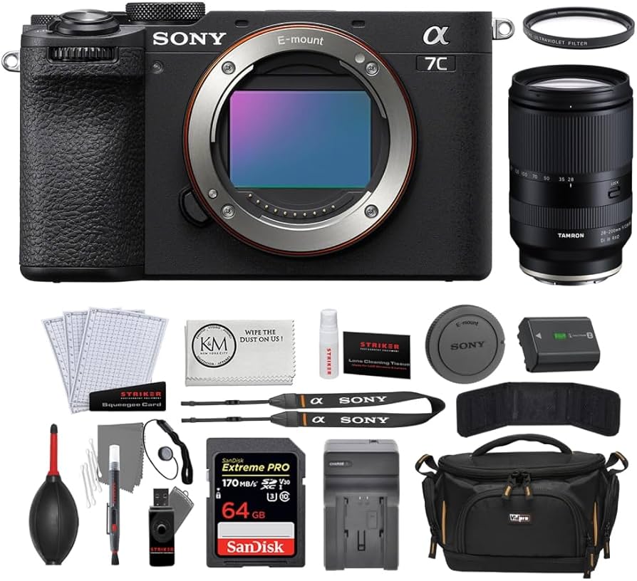 Amazon.co.jp: Sony a7C II ミラーレスカメラ | ブラックバンドル