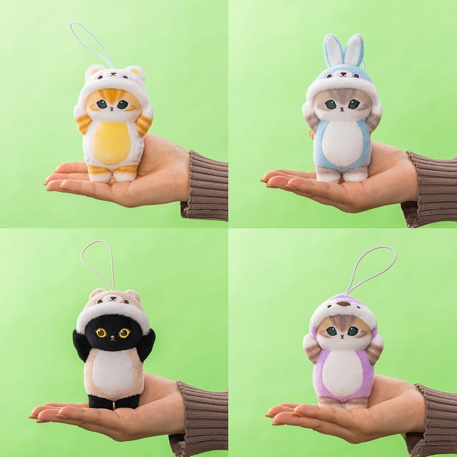 Amazon.co.jp: 着ぐるみにゃん マスコット ぬいぐるみ mofusand