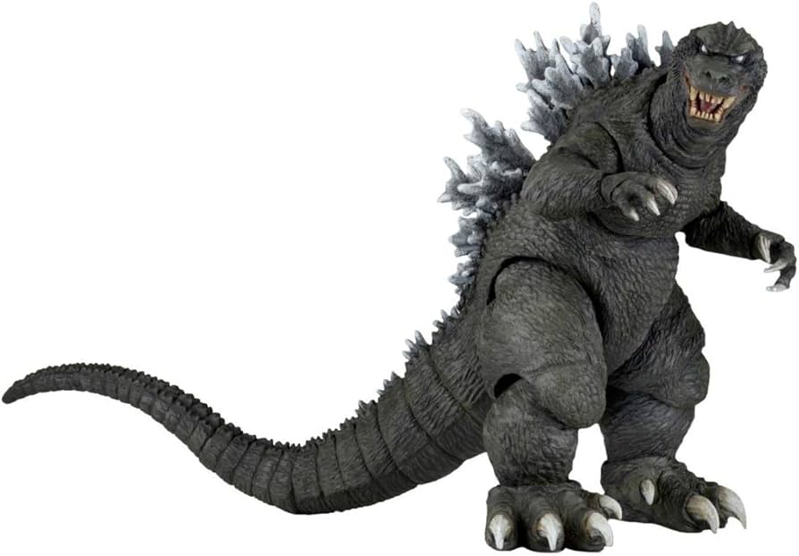 Amazon.com: NECA Classic Godzilla 2001 Movie Head to Tail Action