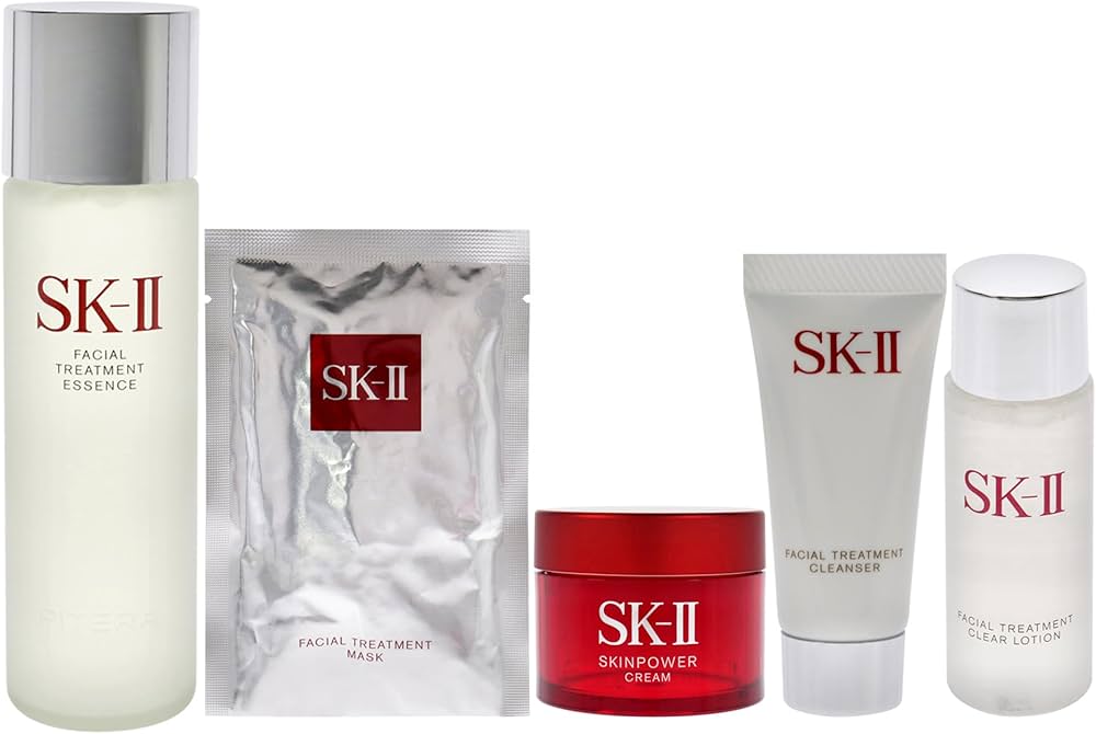 SK-II Pitera Bestsellers Set 7.7oz Facial Treatment Essence, 1oz
