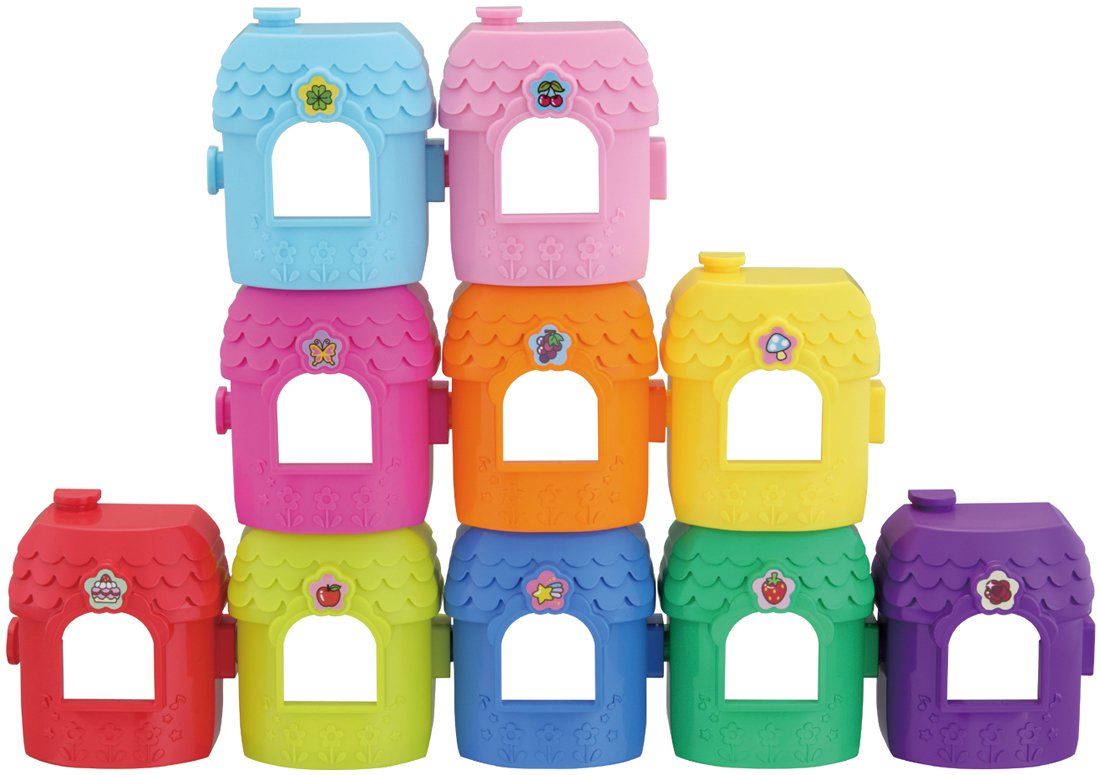 Amazon.co.jp: こえだちゃん ぶどうちゃんのかさなるおうち : おもちゃ