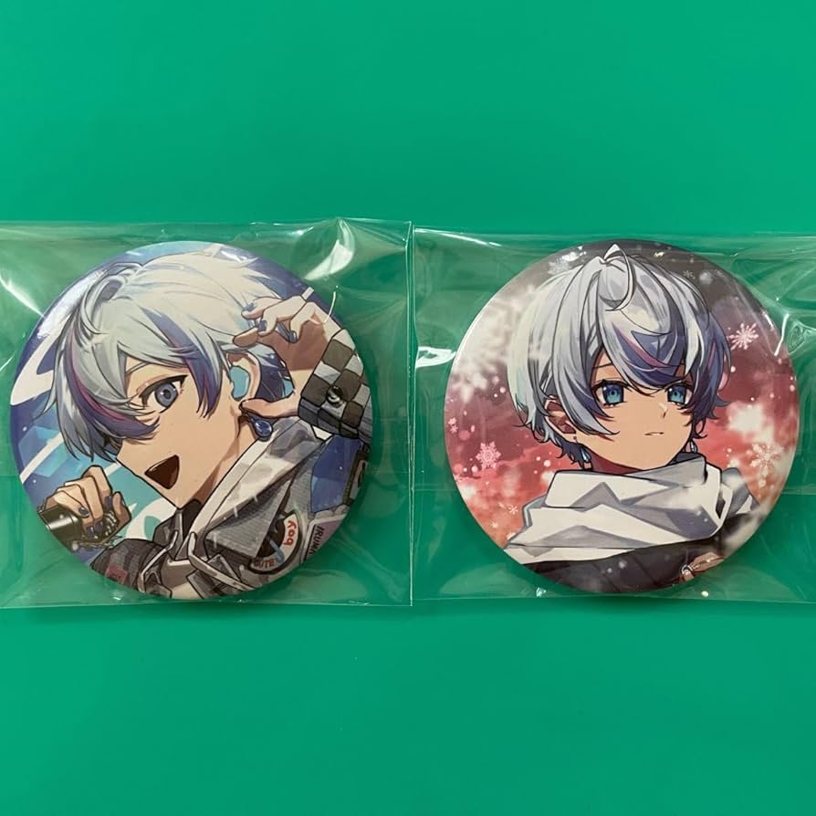 Amazon.co.jp: シクフォニ こさめ 雨乃こさめ home ただ君 缶バ 缶