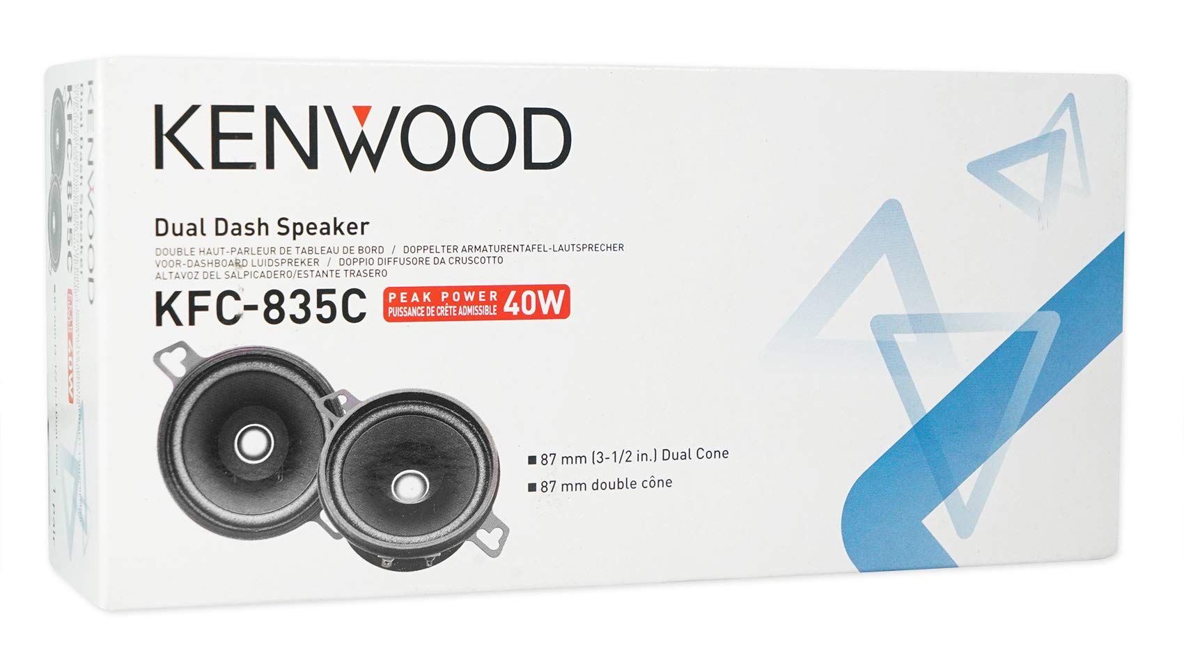 Amazon.com: Kenwood KFC835C 3.5-Inch Round Car Speaker System