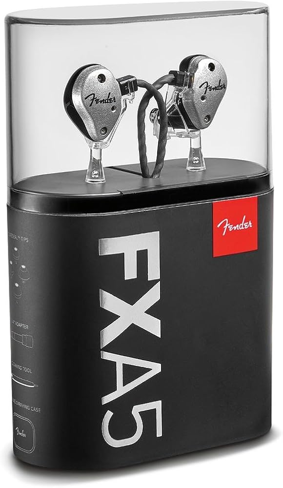 Amazon.com: Fender FXA5 Pro In-Ear Monitors - Silver : Musical