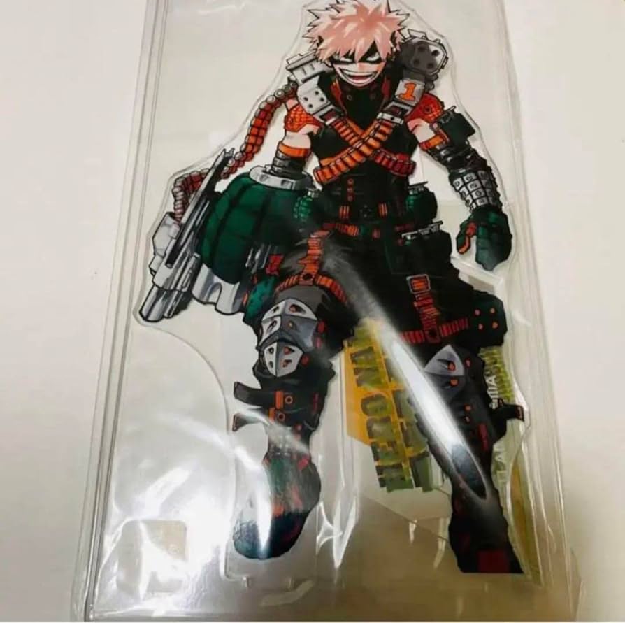 Amazon | ヒロアカ 爆豪勝己 アクリルmegaフィギュア アクスタ