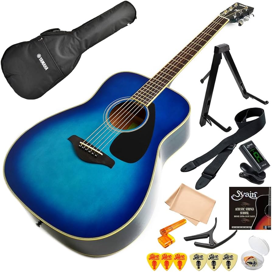 YAMAHA アコギ カポや付属品 付（青） FS820 【22日マデ格安】 YAMAHA