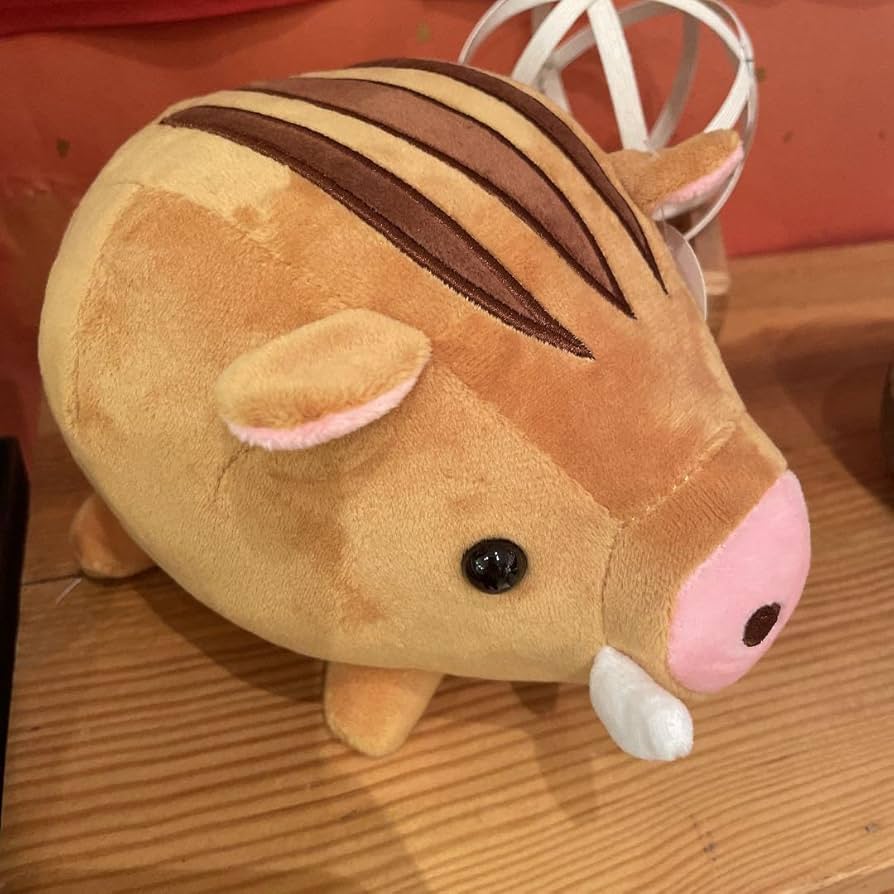 Amazon.co.jp: うりぼうぬいぐるみ 猪マスコット うり坊ちゃん : おもちゃ