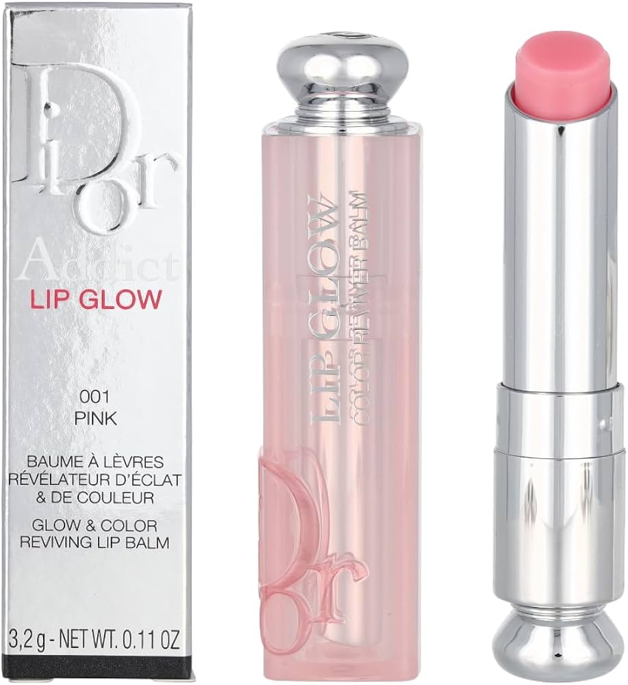 Amazon.com: Christian Dior Addict Lip Glow #001 Pink 3.2 g