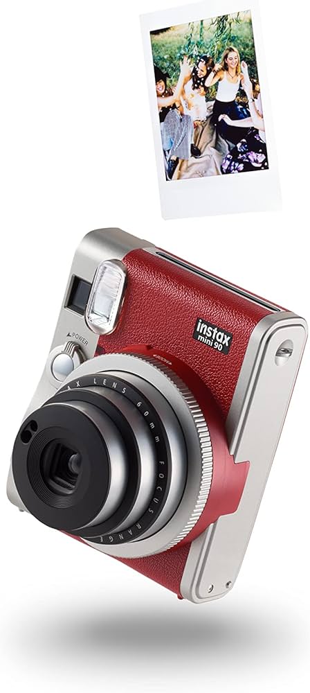Amazon | Instax Mini 90 Neo Classicカメラ レッド | インスタント