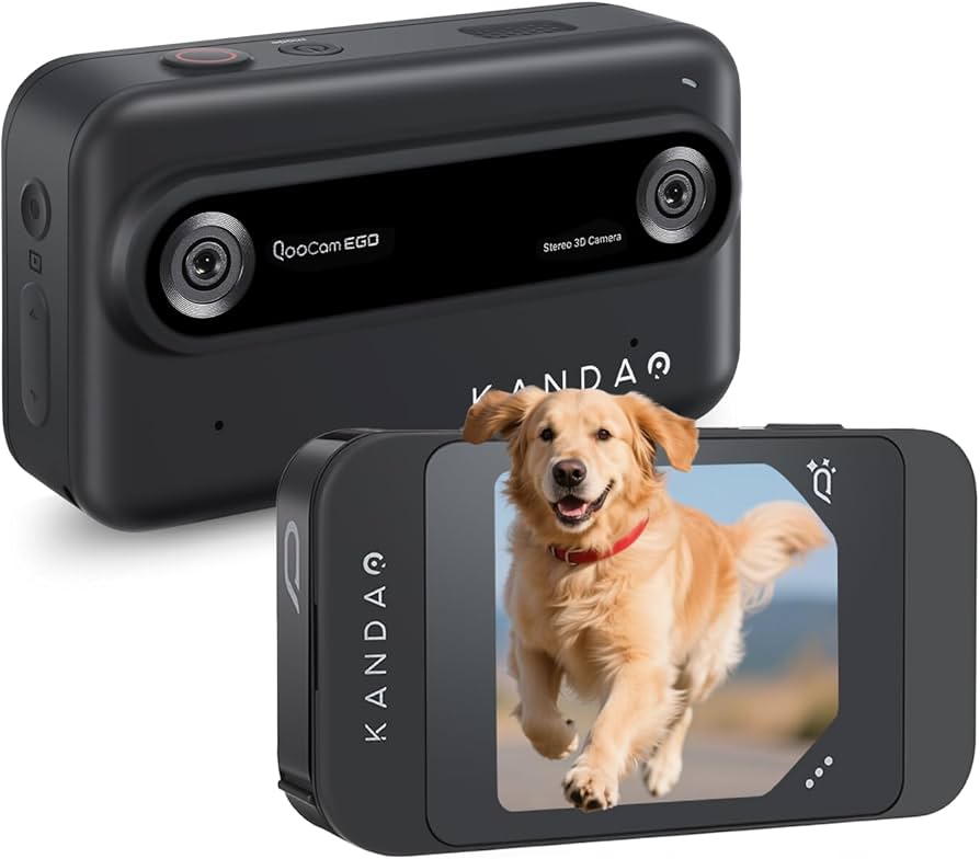 Amazon.com : KanDao QooCam Ego-Handheld 3D VR Camera, Portable