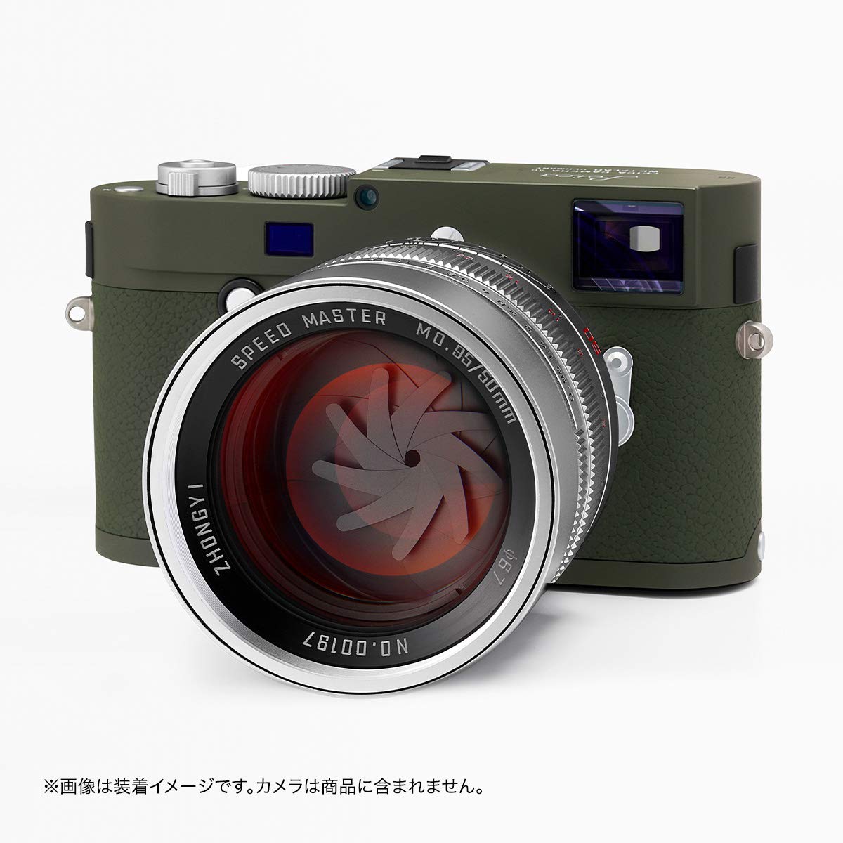 Amazon.co.jp: 中一光学 SPEEDMASTER 50mm F0.95 ライカM用 シルバー