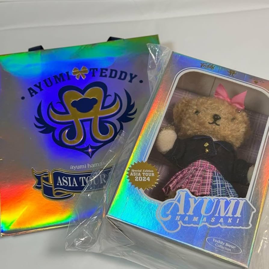 Amazon.co.jp: 浜崎あゆみ Asia 2024 限定 テディベア ギフトバッグ