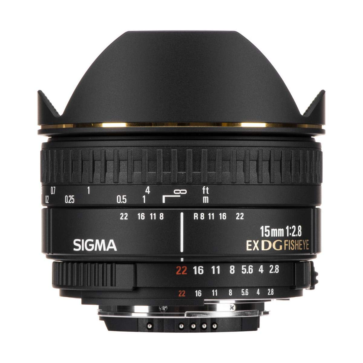 Amazon.com : Sigma 15mm f/2.8 EX DG Diagonal Fisheye Lens for