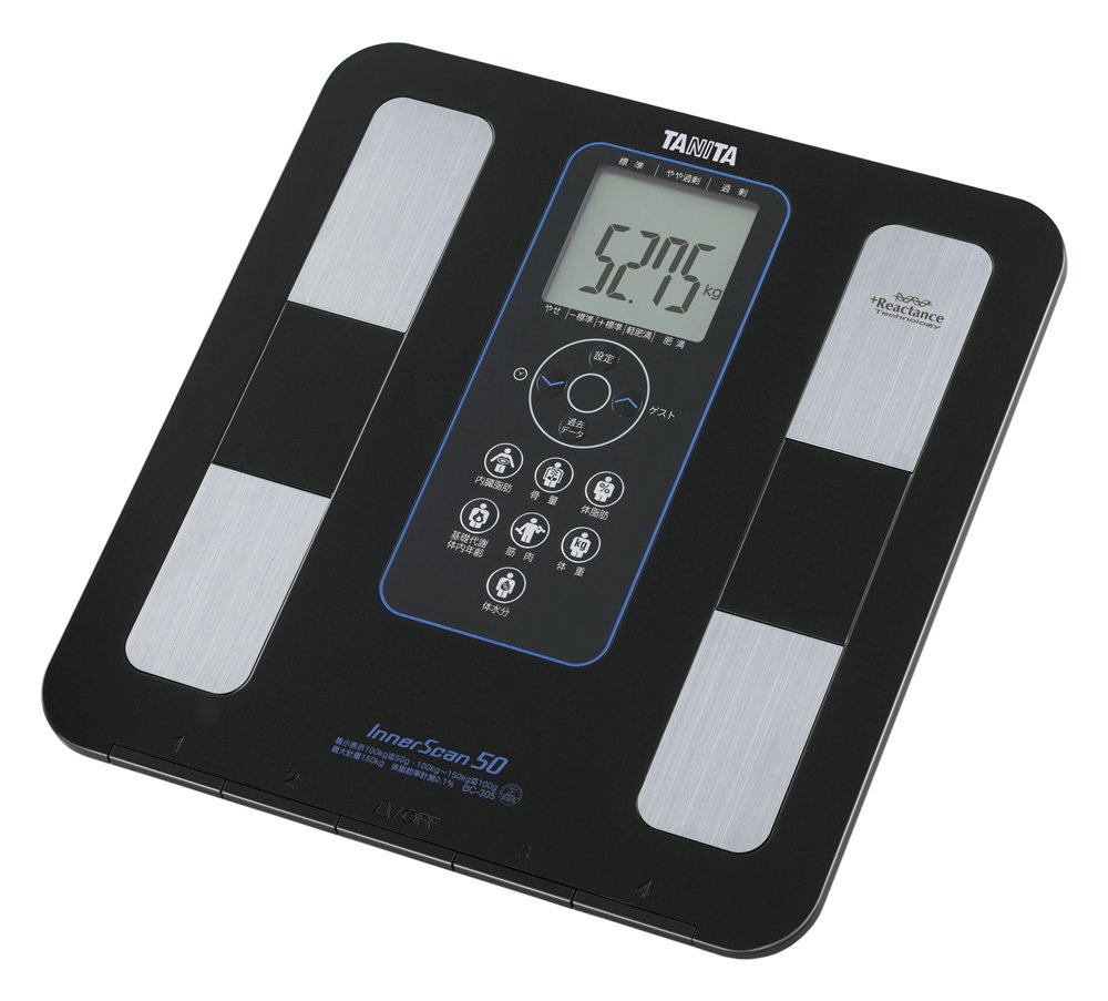 Amazon | TANITA 体組成計 インナースキャン50 ブラック 【超薄型