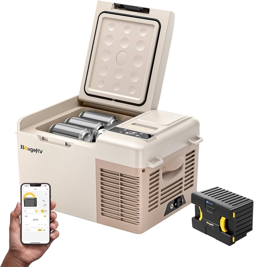Amazon.co.jp: 【173Whバッテリー付き&アプリ対応】BougeRV ポータブル