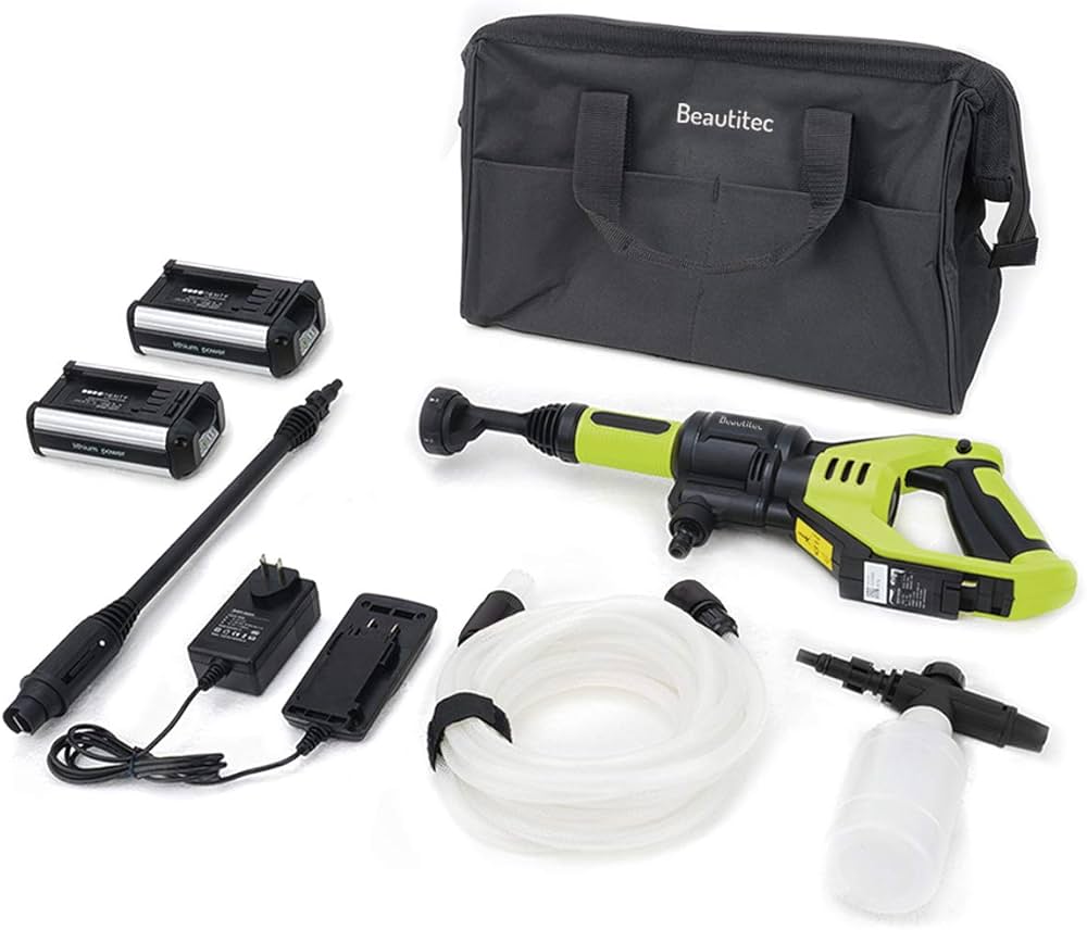 Amazon | Beautitec コードレス洗浄機KB007 バッテリー2個付きセット