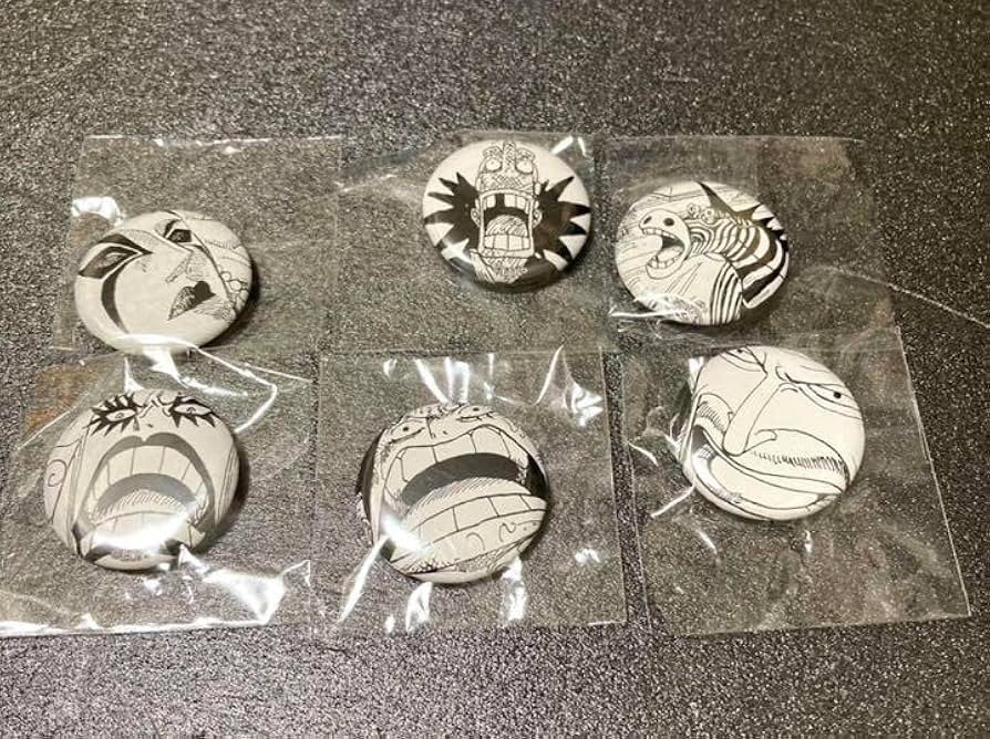 ワンピース オールフェイスバッジ クリケット ワンピース オール