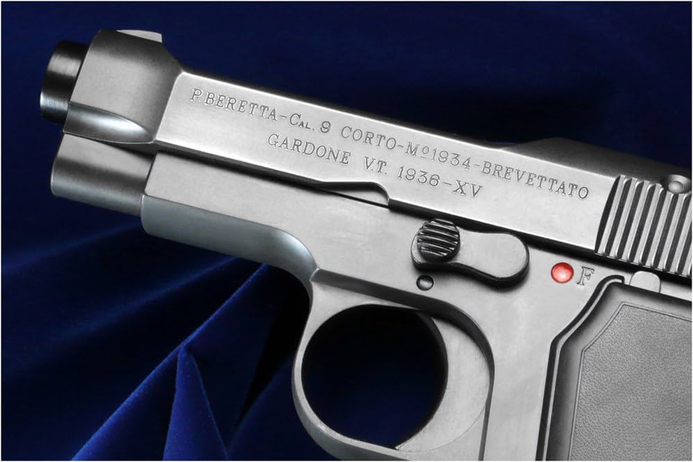 Amazon.co.jp: WA Super Real Gun WA Beretta M1934 Carbon Black HW