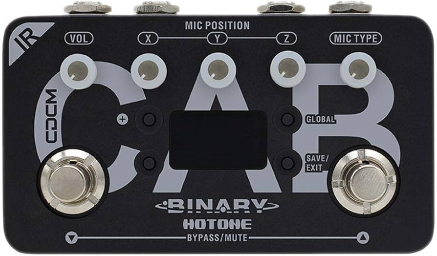 Amazon.com: Hotone Binary IR Cab Guitar Bass Effects Pedal