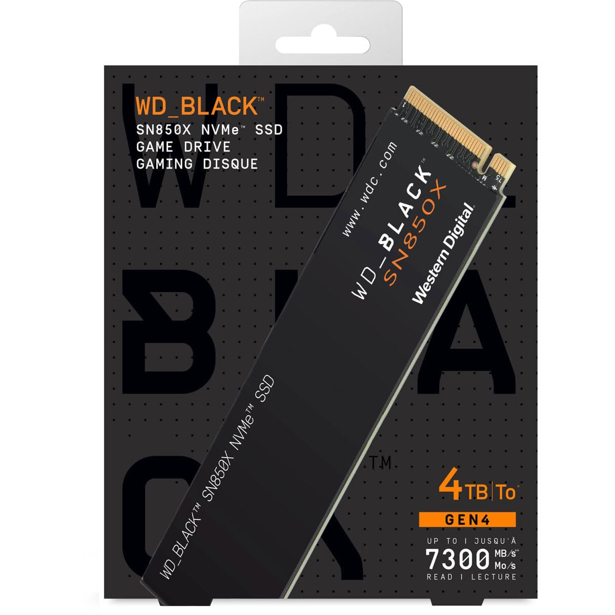 Amazon.com: WD_Black SN850X 4TB NVMe PCIe 4.0 x4 M.2 Internal