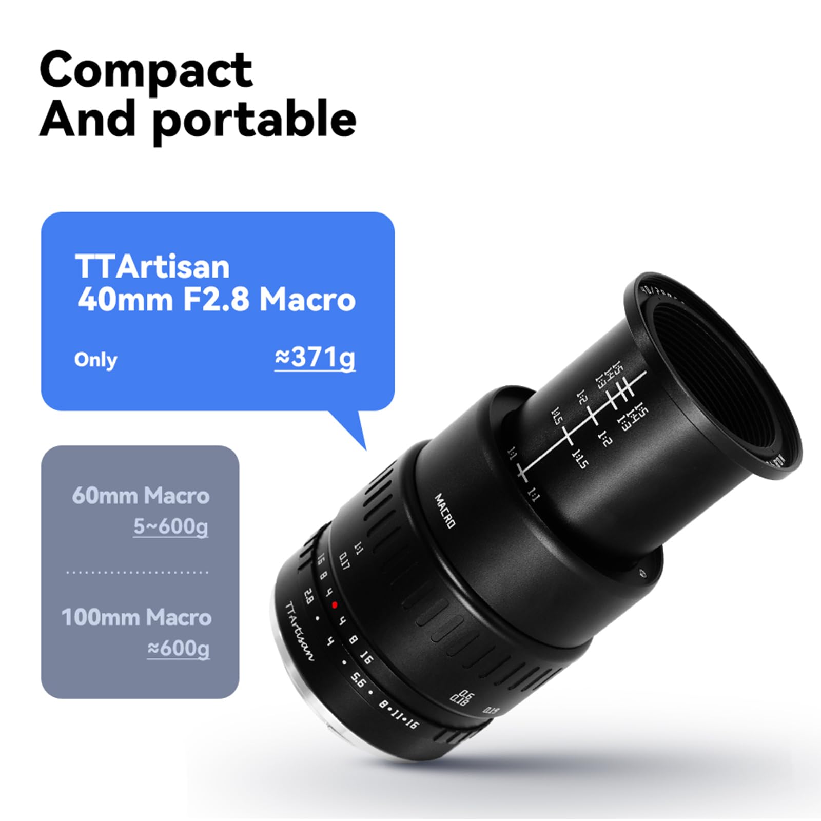 Amazon.com : TTArtisan 40mm F2.8 Macro APS-C Lens for X-Mount X-A3