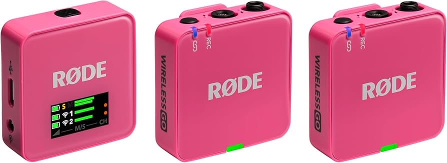 Amazon.com: RØDE Wireless GO (Gen 3) – Compact Wireless Mic