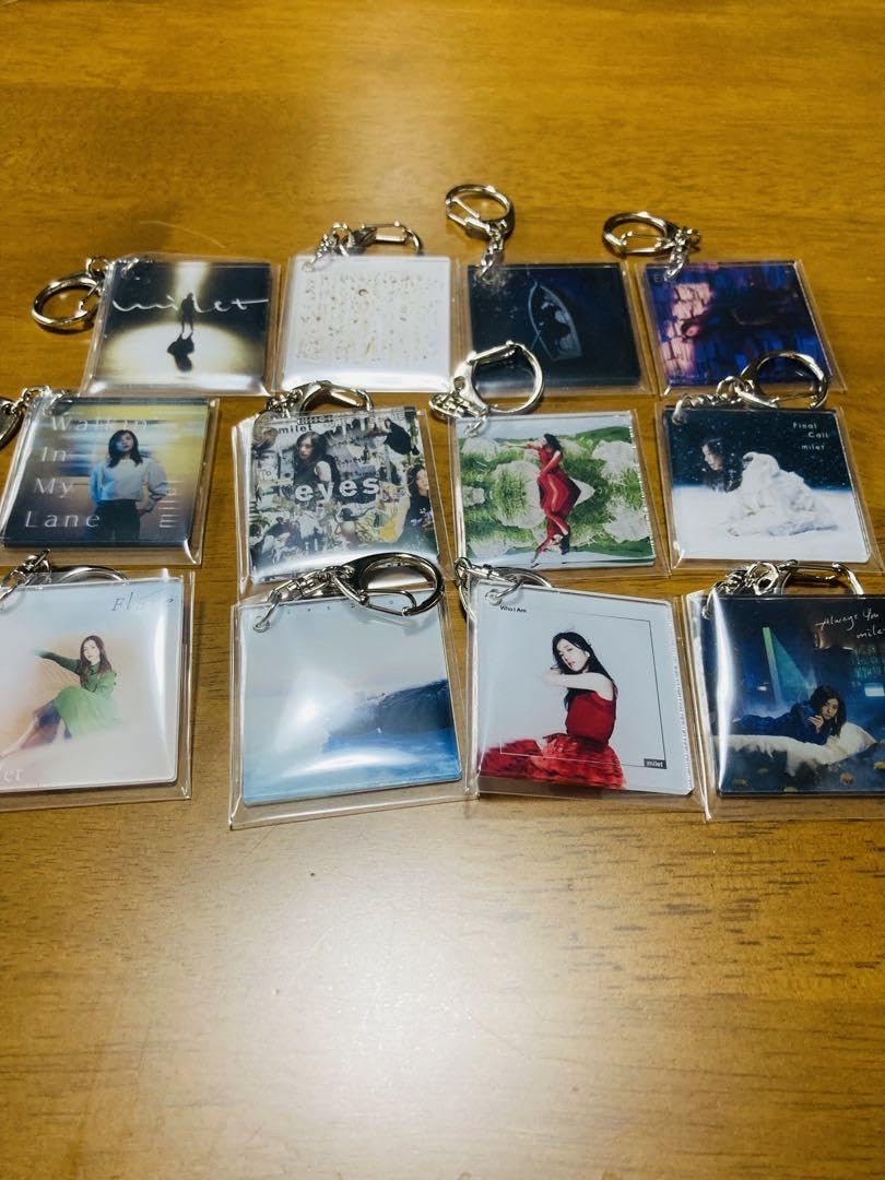 miletキーチェーンセット ノーマル16種 milet キーチェーン 16種類