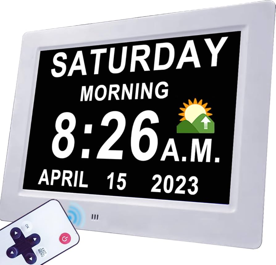 Amazon.com: MASSII 【2025 New】 19 Alarms Digital Clock with Loud