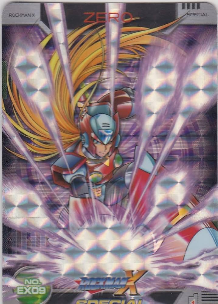 Amazon | [単品] No. EX09 ゼロ カードダス ロックマンX メガ