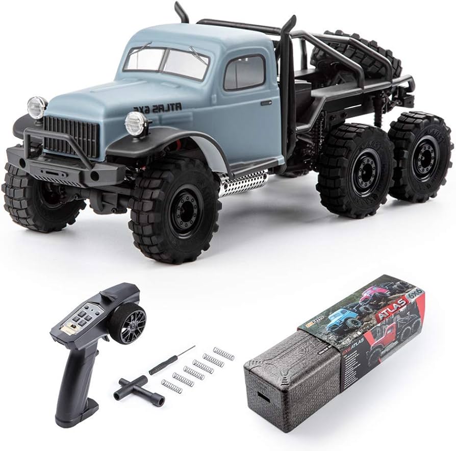 Amazon.co.jp: Fms RC カーズ 1:18 Atlas 6X6 クローラー リモコン