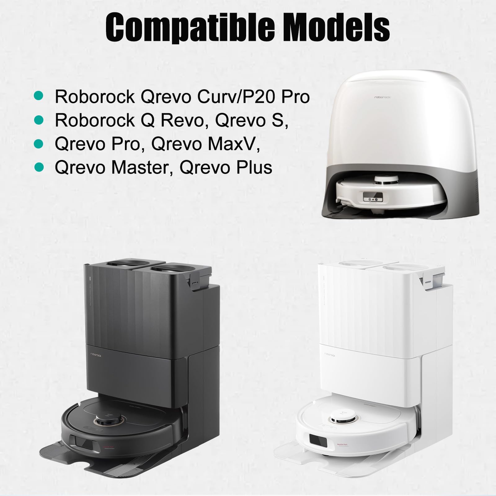 Amazon.co.jp: ロボロックQrevo Curv/P 20 Pro、Q Revo/P 10、Qrevo S