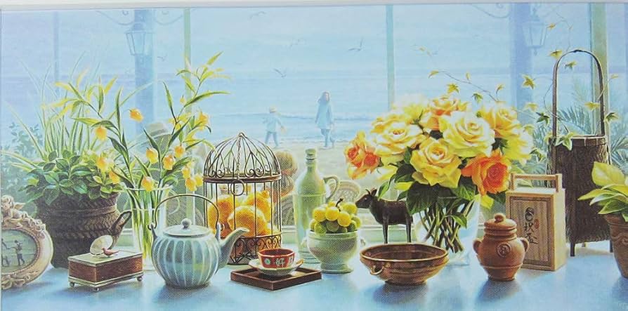 Amazon.co.jp: ◇笹倉鉄平◇【白い時間（とき）】アートプリント◇額装