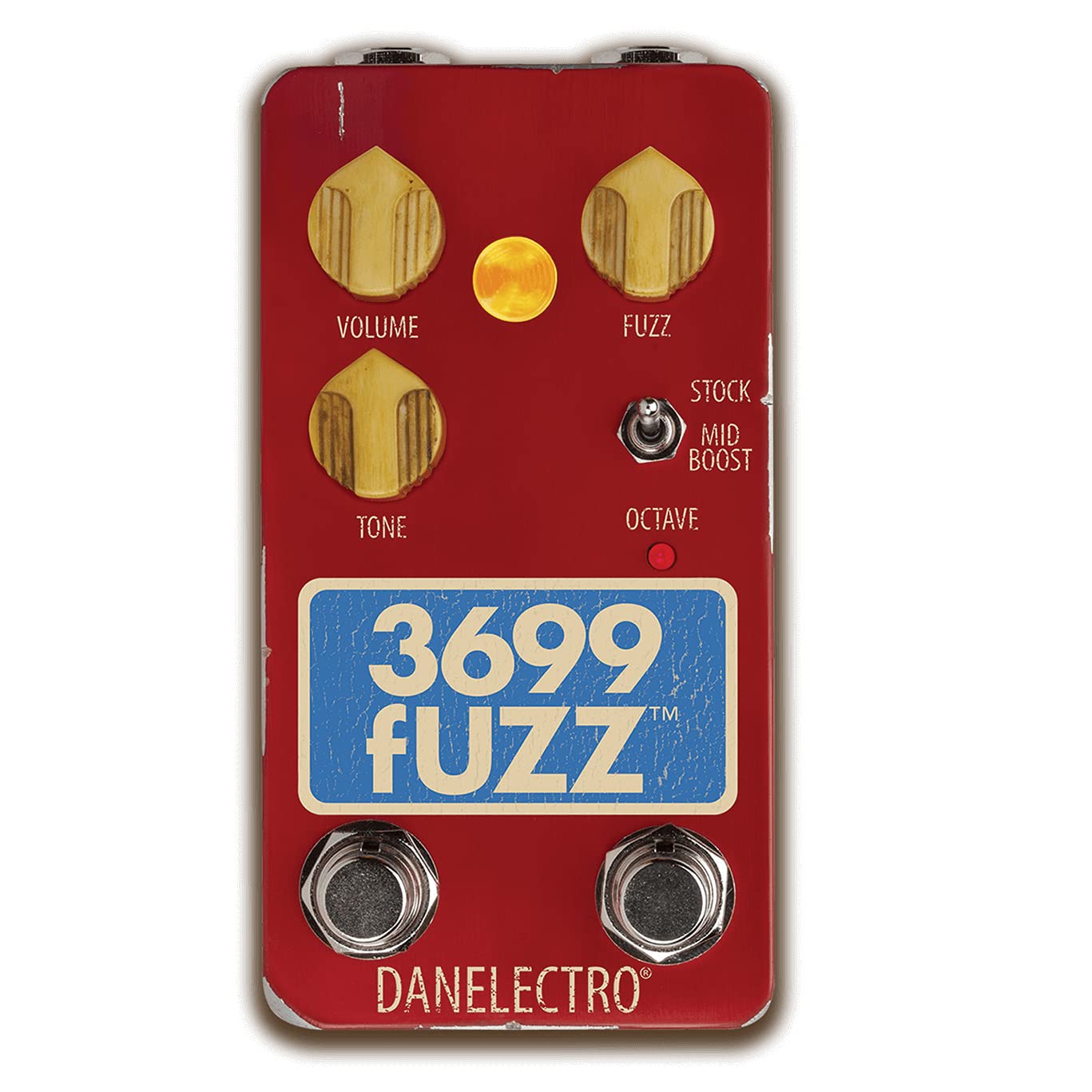 Amazon.com: Danelectro 3699 Fuzz Pedal, DTF1 : Musical Instruments