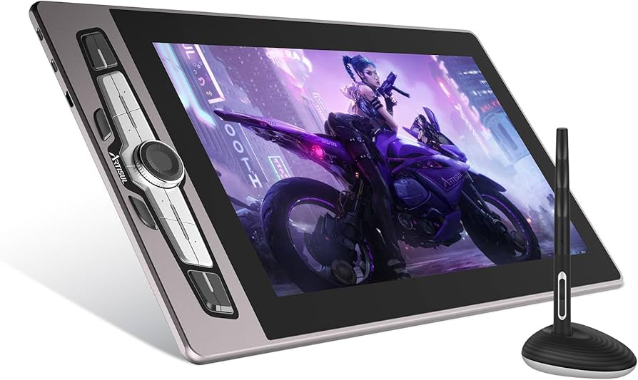 Amazon.co.jp: 【日本限定】Artisul 液タブ 超薄型 1本線接続可能 液晶